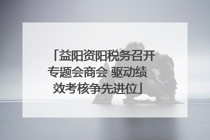益阳资阳税务召开专题会商会 驱动绩效考核争先进位