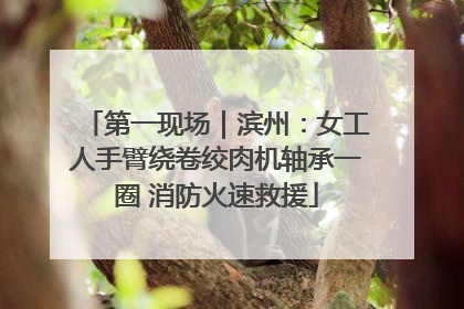 第一现场｜滨州：女工人手臂绕卷绞肉机轴承一圈 消防火速救援