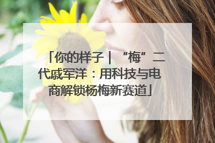 你的样子｜“梅”二代戚军洋：用科技与电商解锁杨梅新赛道