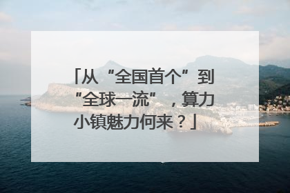 从“全国首个”到“全球一流”，算力小镇魅力何来？