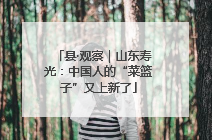 县·观察｜山东寿光：中国人的“菜篮子”又上新了