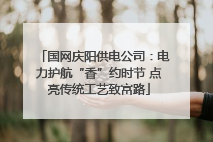 国网庆阳供电公司：电力护航“香”约时节 点亮传统工艺致富路