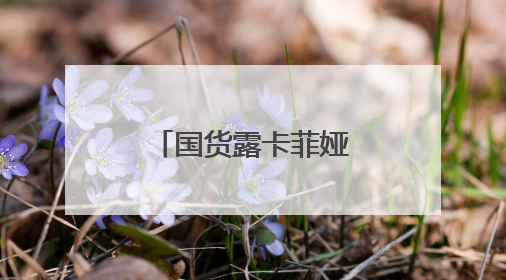 国货露卡菲娅防晒霜，太阳再大也不怕