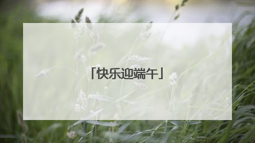 快乐迎端午