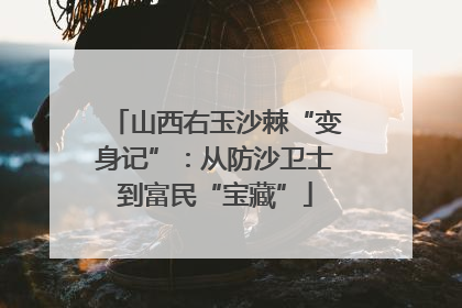 山西右玉沙棘“变身记”：从防沙卫士到富民“宝藏”