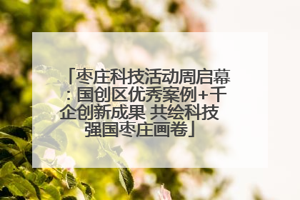 枣庄科技活动周启幕：国创区优秀案例+千企创新成果 共绘科技强国枣庄画卷