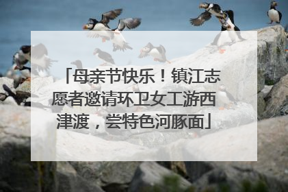 母亲节快乐！镇江志愿者邀请环卫女工游西津渡，尝特色河豚面