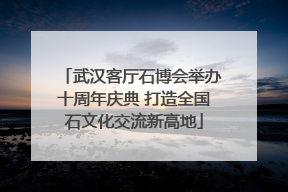 武汉客厅石博会举办十周年庆典 打造全国石文化交流新高地
