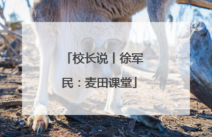 校长说丨徐军民：麦田课堂