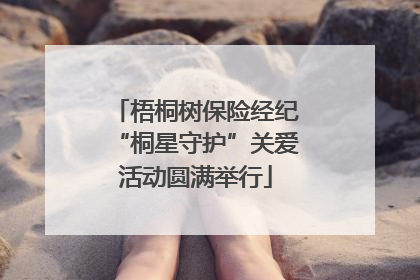 梧桐树保险经纪“桐星守护”关爱活动圆满举行