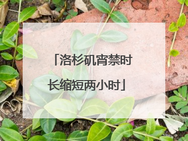 洛杉矶宵禁时长缩短两小时