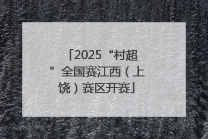 2025“村超”全国赛江西（上饶）赛区开赛